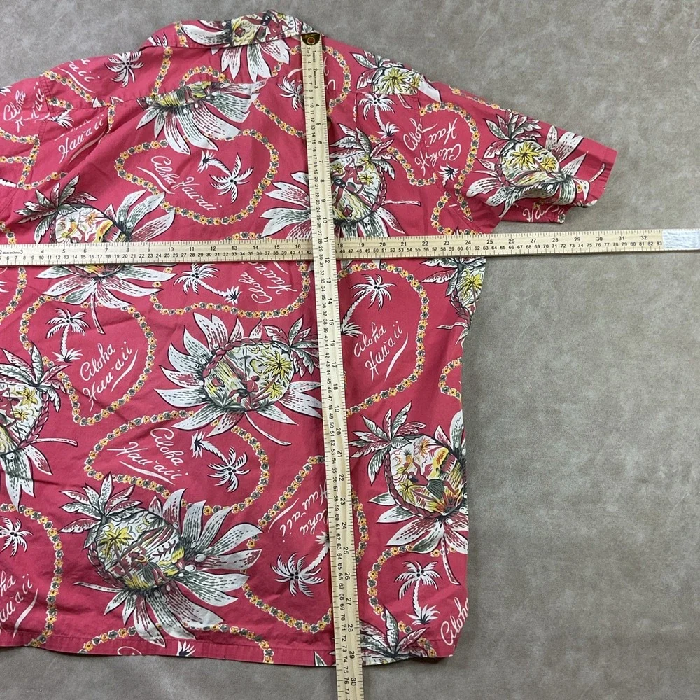 Vintage Polo Ralph Lauren Shirt Men Sz L Aloha Hawaii Button Up 90s Classic Fit